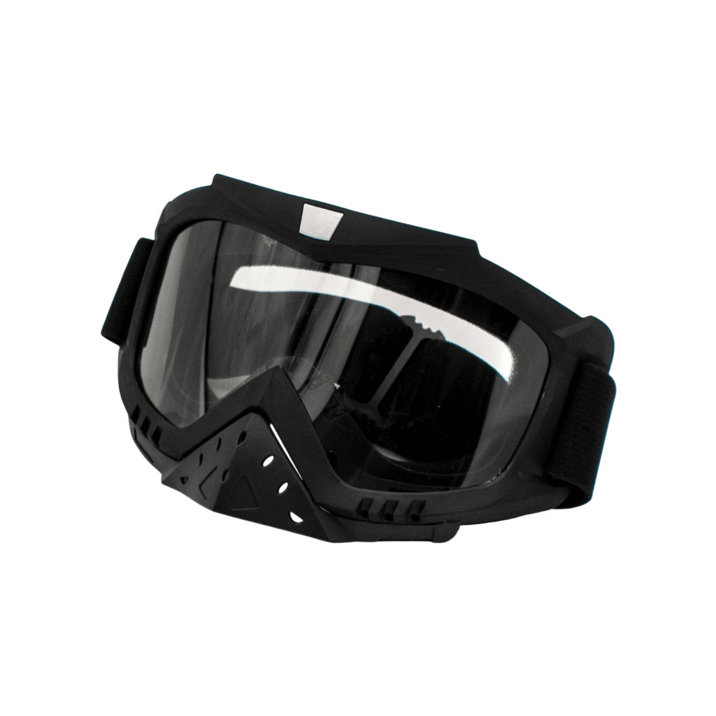 GOGLE CZARNY MAT STD