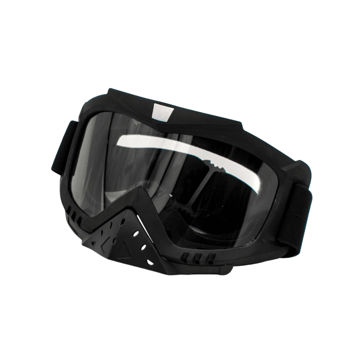 GOGLE CZARNY MAT STD