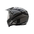 KASK SENIOR CROSS 128 SZYBA MAT