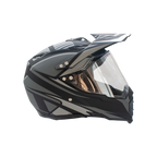 KASK SENIOR CROSS 128 SZYBA MAT